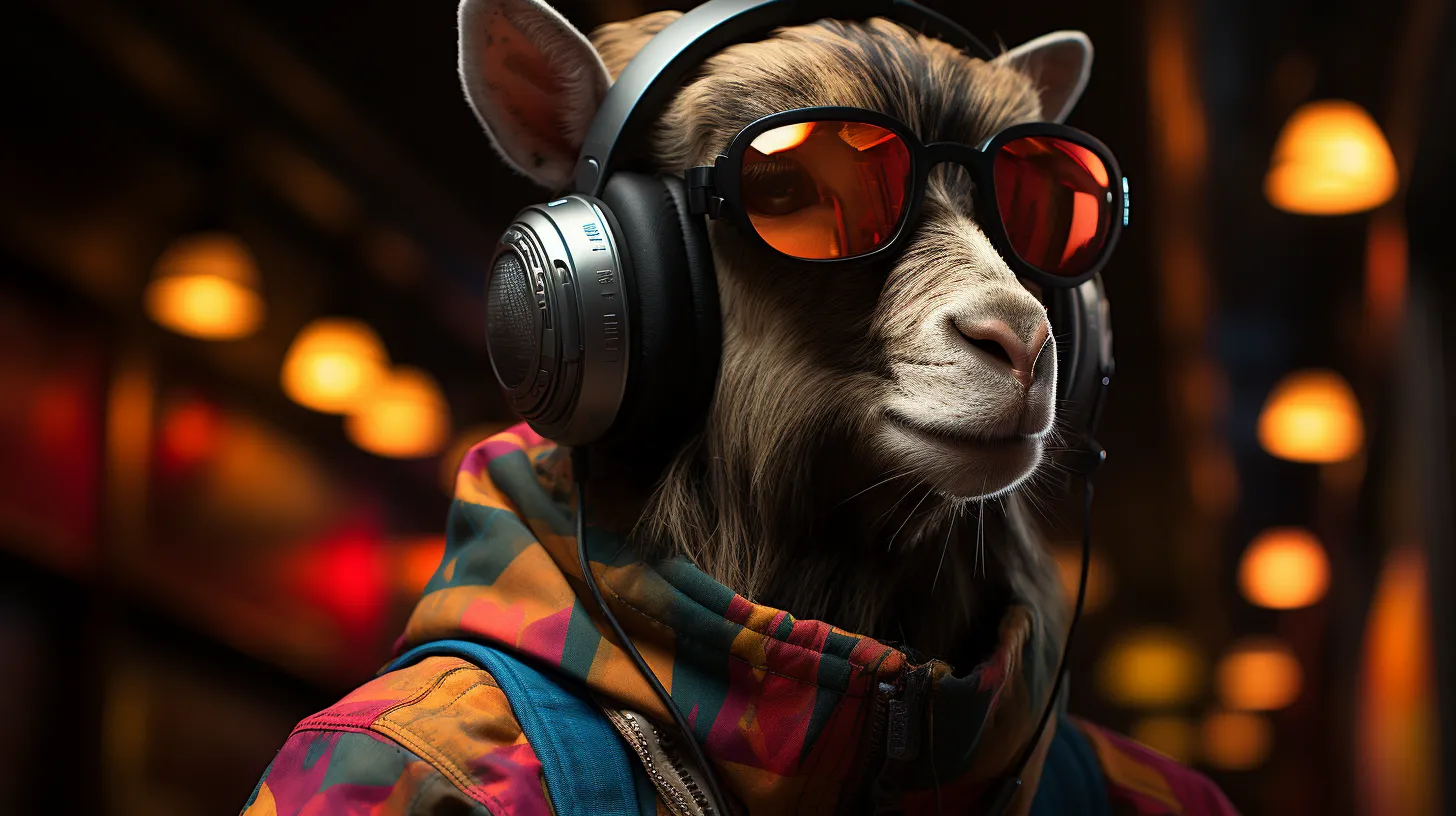 AI portrait visual from the Liquid Nights campaign